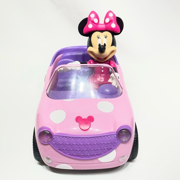 Disney Minnie Mouse RC Car Remote Control Excellent Condition - Picture 5 of 6